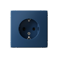 Розетка с заземлением Systeme Electric ArtGallery, 16А, аквамарин   GAL001143