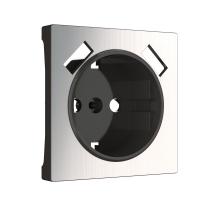 Накладка для USB розетки глянцевый никель Werkel Встраиваемые механизмы глянцевый никель W1179502