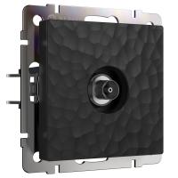 ТВ-розетка оконечная черный Werkel Встраиваемые механизмы Hammer черные W1283008