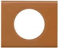 Рамка 1-пост Кожа карамель Legrand Celiane 69421