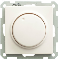 Светорегулятор (диммер) поворотно-нажимной Systeme Electric W59, LED, RC, 400Вт, механизм, СЛОНОВАЯ КОСТЬ SR-5S3-2-86