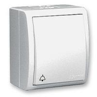 Кнопка с символом «звонок» Simon 15 Aqua 1594150-030