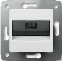 Розетка телефонная 773638 Legrand Cariva цвет белый