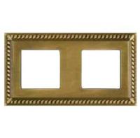 Рамка 2-пост Светлая бронза Fede Sevilla FD01232PB
