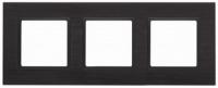 3 постовая рамка черная ЭРА Элеганс 14-5203-05