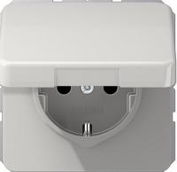 Розетка с крышкой Jung CD500 CD1520BFKLLG
