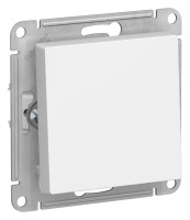 Выключатель 1-клавишный с самовозвратом Systeme Electric Atlas Design 10АХ, лотос ATN001313