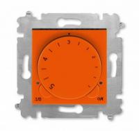 Механизм терморегулятора механического ABB Levit оранжевый - дымчатый чёрный 2CHH920003A6066