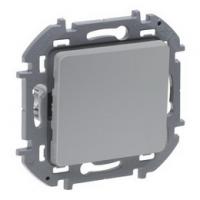 Выключатель 1-клав алюминий Inspiria 673602