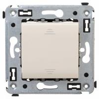 Проходной 1-клав. ванильная дымка DKC Avanti 4405113