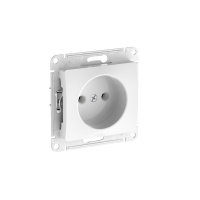 Розетка Systeme Electric Glossa без заземления без шторок, 16А, мех., быстрозажим. клем., БЕЛЫЙ GSL000141S