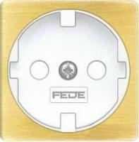 Розетка с шторками 2к | 3 16А 250 Fede FD16523 | FD04314PB | FD16-BAST