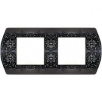 Рамка 2-пост Графит Fede san remo FD01422GR