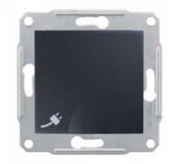 Розетка с/з с защитными шторками с крышкой Schneider Sedna SDN3100170