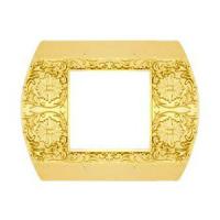 Рамка 1-пост Светлое золото Fede san remo FD01421OB