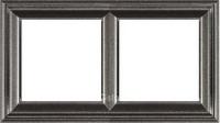 Рамка 2-пост цт. антрацит Jung Eco Profi Deco EPD482AN