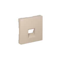 Накладка Systeme Electric AtlasDesign для информационных функций типа Keystone, ПЕСОЧНЫЙ ATN001284