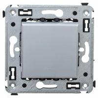 Выключатель 1-клав. сталь DKC Avanti 4404103