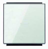 Выключатель 1-клав. + подс. стекло белое ABB Sky Niessen 2CLA810100A1001|2CLA850130A2101|2CLA819202A1001