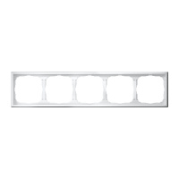 Рамка 5-поставая универсальная Systeme Electric ArtGallery, БЕЛЫЙ  GAL000105