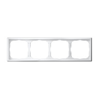 Рамка 4-поставая универсальная Systeme Electric ArtGallery, БЕЛЫЙ  GAL000104