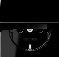 Розетка с крышкой Jung A1520KLSW