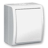 Выключатель 1 клавишный Simon 15 Aqua 1594101-030