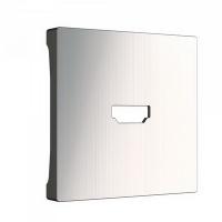 Розетка HDMI глянцевая никель Werkel W1186001 + W1196002