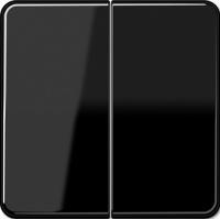 Выключатель двухклавишный Jung CD500 505U+CD595SW