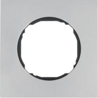 Рамка одноместная плоская нержавеющая сталь 10112614 Berker R8