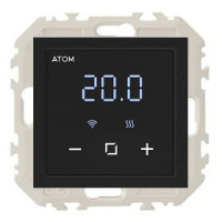Терморегулятор программируемый под рамку AtlasDesign WI-FI черный