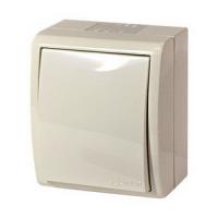 Выключатель 1 клавишный Слоновая кость Simon 15 Aqua 1594101-031