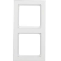 Рамка 2 местная белая 10126099 Berker Q3