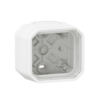 Коробка для накладного монтажа Legrand Plexo с сальниками цвет - белый 069689L