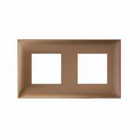 2 постовая рамка золотистый жемчуг DKC Avanti 4426904