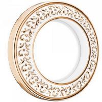 Рамка 1 местная белое золото металл Antik Runda Werkel W0015023