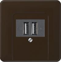 usb зарядка | розетка Jung CD500 260205+CD569TBR