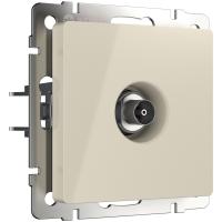 ТВ розетка оконечная  слоновая кость Werkel Встраиваемые механизмы слоновая кость W1183003