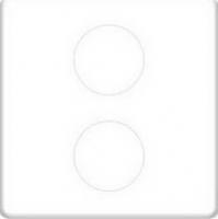 Тв/спутник розетка оконечная с двойным SAT | DC/TV 2,2 Db Fede FD0322 | FD011F | FD16-BAST