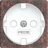 Розетка с шторками 2к | 3 16А 250 Fede FD16523 | FD04314RU | FD16-BAST