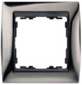 Simon 82 Рамки Вороненая сталь-Графит