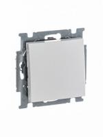 Выключатель 1-клав. chalet белый ABB Basic 55 2CKA001012A2184
