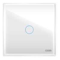 Сенсорный выключатель 1 клав. CGSS WT-M01 | WT-P01W