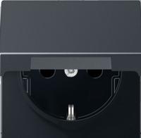 Розетка с крышкой Jung A1520BFKLANM