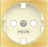 Розетка с шторками 2к | 3 16А 250 Fede FD16523 | FD04314PB-A | FD16-BAST