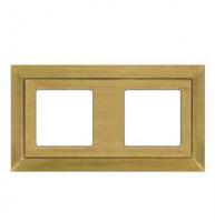 Рамка 2-пост Матовая патина Fede Barcelona  FD01252PM