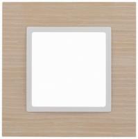 1 постовая рамка беленый дуб ЭРА Элеганс 14-5301-01