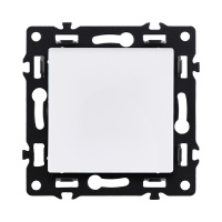 Розетка штепсельная SCHUKO 16A/250 В с крышкой, белый Kollinger Asthetik AS-015WH