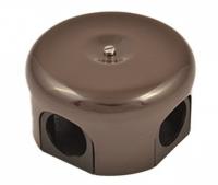 Коробка распределительная 78мм Bironi Коричневый B1-521-02