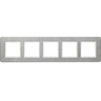 Рамка 5 местная вертикальная нержавеющая сталь 10256083 Berker Q7